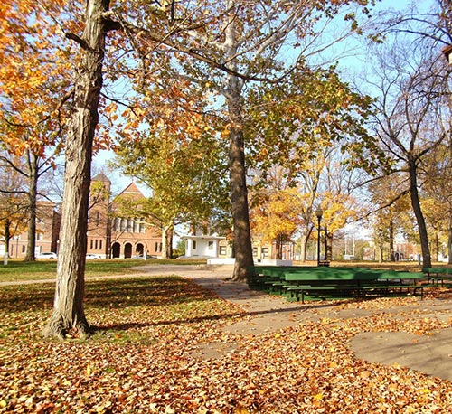 Central Park in the Fall - Hannibal, MO