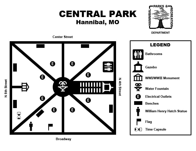 Hannibal Parks Map