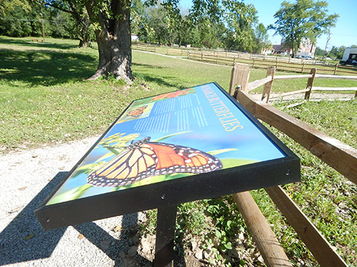 Dulany Park - Butterfly Sign - Hannibal, MO