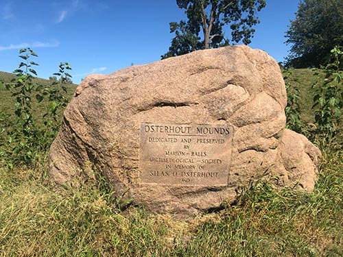 Indian Mounds Sign - Hannibal, MO
