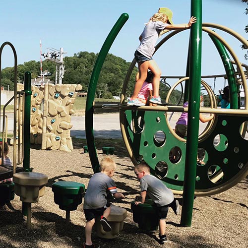 Kiwanis Park Kids Playground - Hannibal, MO