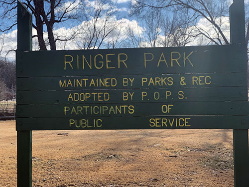 Ringer Park - Sign - Hannibal, MO