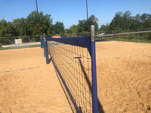 SouthsidePark1-VolleyballCourtNet Southside Park 1 - Sand Volleyball Court - Hannibal, MO